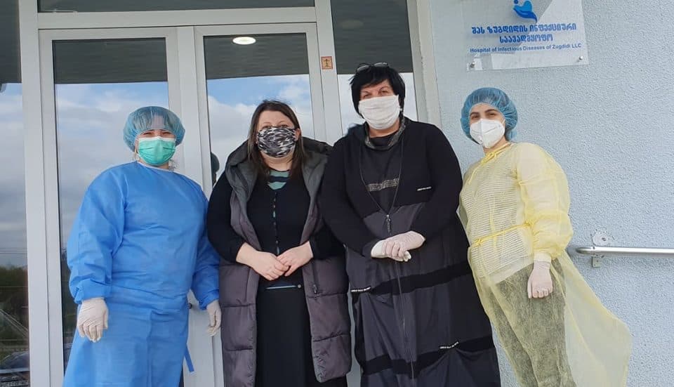 ზუგდიდის ინფექციურ საავადმყოფოს ადგილობრივი მეწარმეები ეხმარებიან