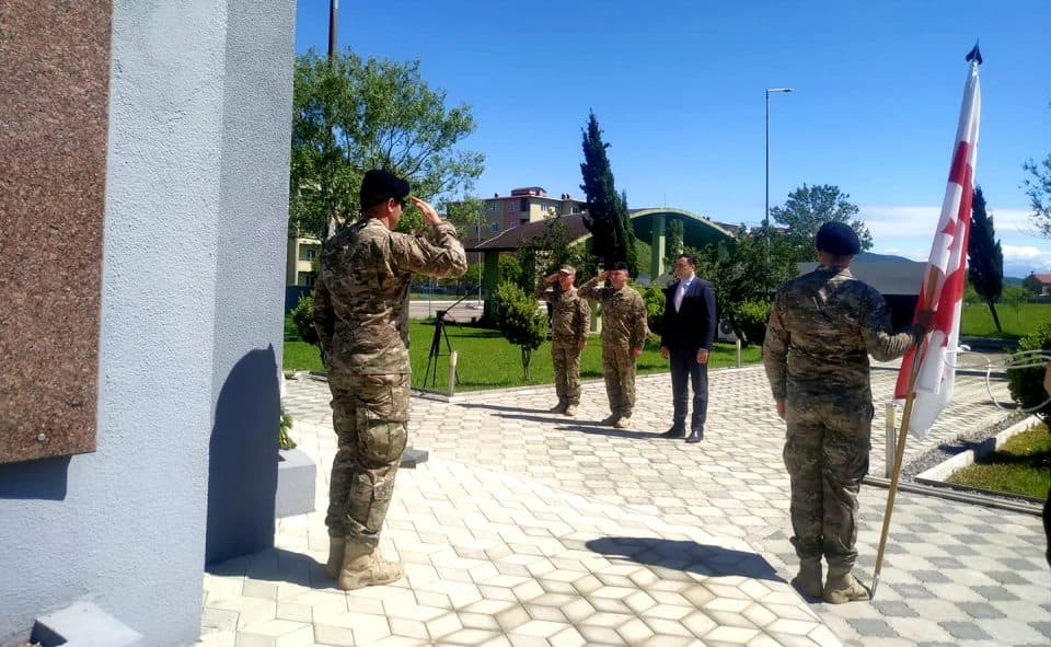 საქართველოს დამოუკიდებლობის დღე სენაკის მე-2 ქვეით ბრიგადაშიც აღინიშნა