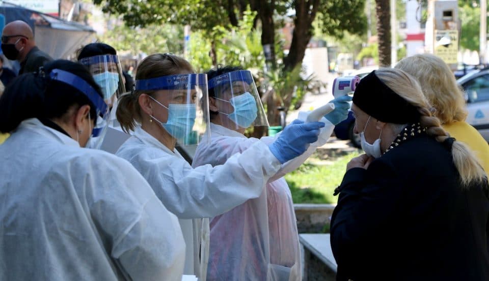 სენაკის მუნიციპალიტეტში მოსახლეობის თერმოსკრინინგი დაიწყო