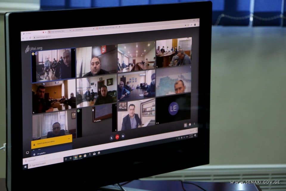 დისტანციური შეხვედრა მეფუტკრეებთან