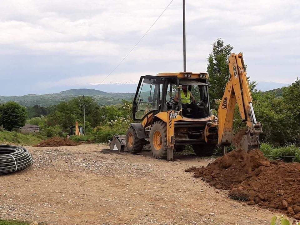ნარაზენსა და შამადელაში გაზიფიცირების სამუშაოები მიმდინარეობს
