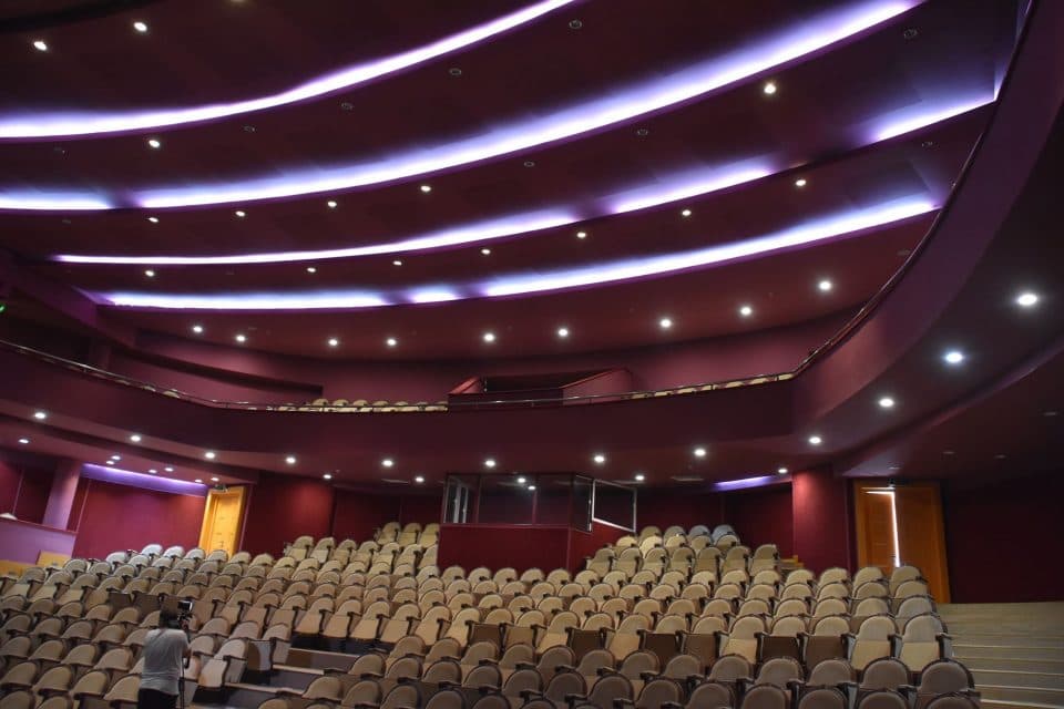 ფოთის თეატრის რეაბილიტაციის პირველი ეტაპი სრულდება