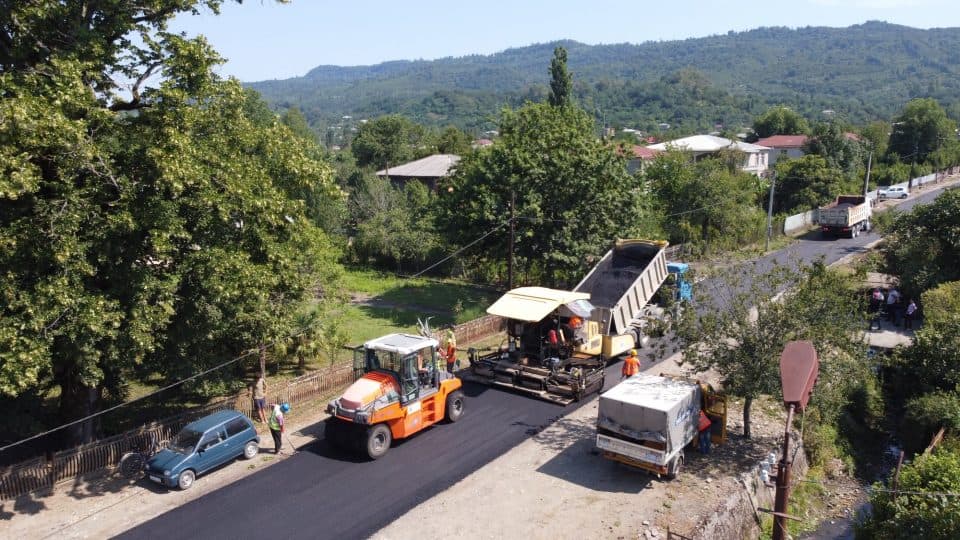 წინაგოლაში გზის რეაბილიტაცია მიმდინარეობს