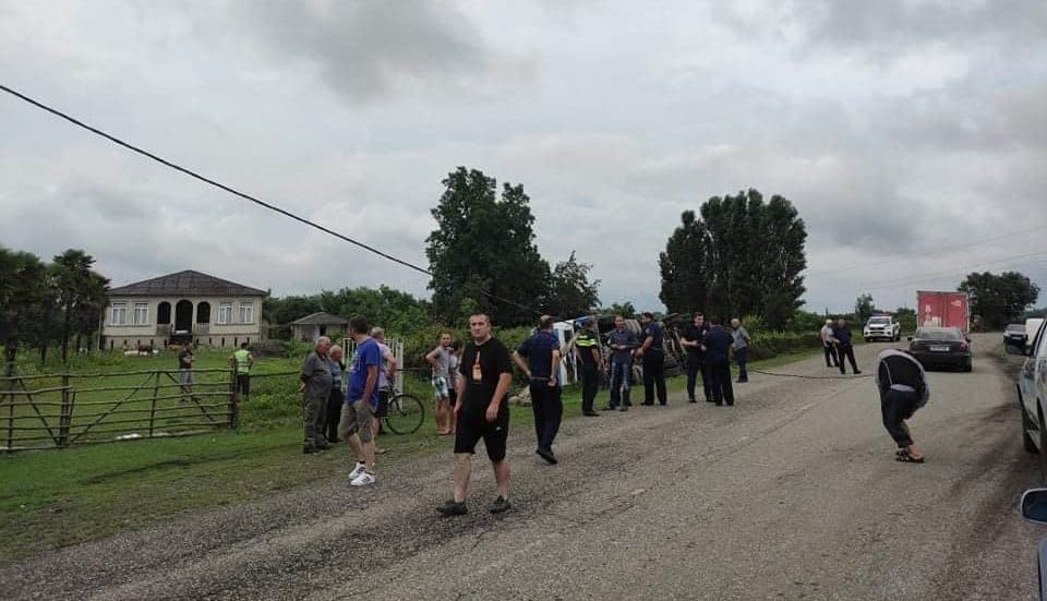 სოფელ გურიფულში ავტოსაგზაო შემთხვევა მოხდა