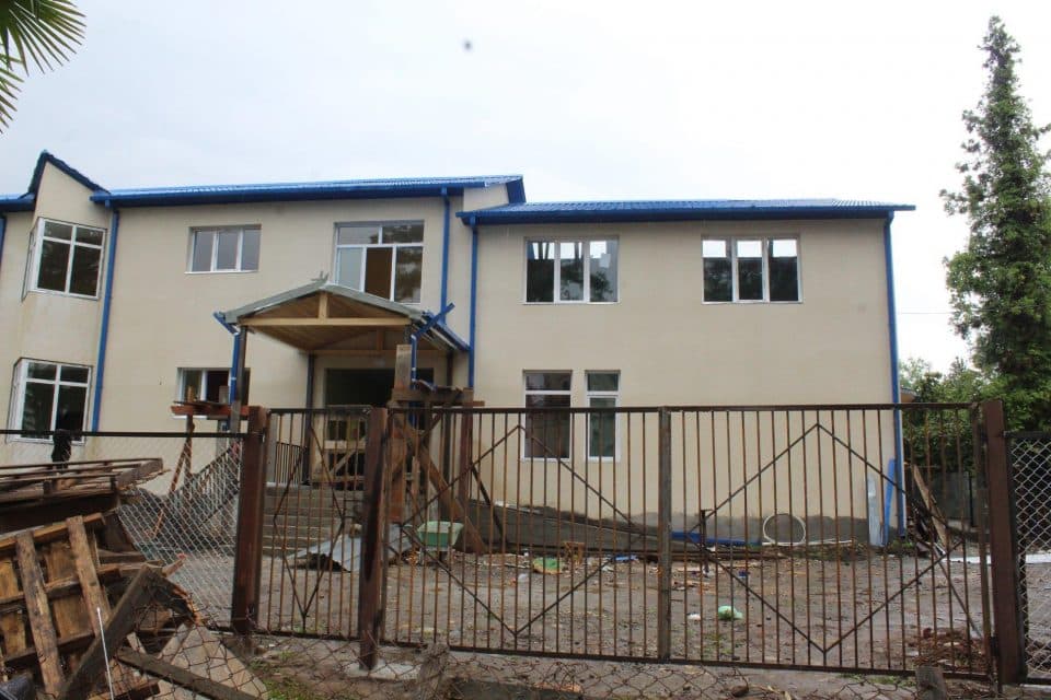 მიქავას ადმინისტრაციულ ერთეულში, საბავშვო ბაღის სამშენებლო სამუშაოები აქტიურად მიმდინარეობს