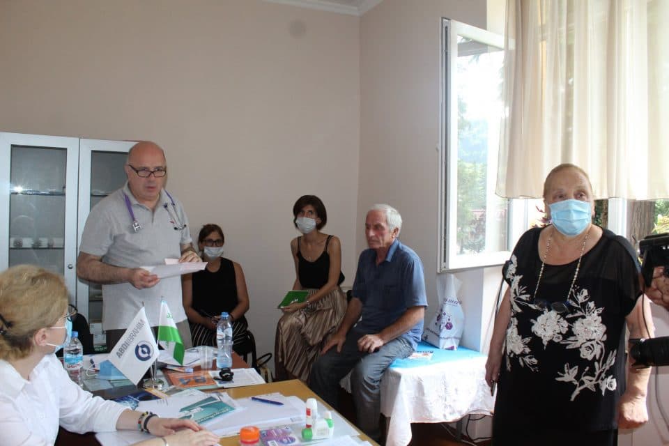 ლიასა და ქალაქ ჯვარში სამედიცინო გამოკვლევები ჩატარდა