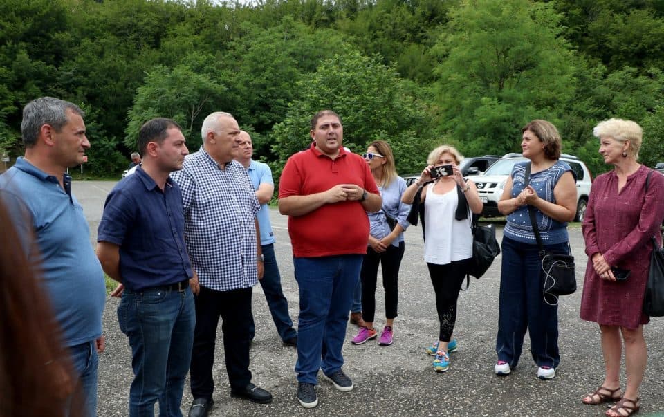 ,,სენაკის ეკონომიკური განვითარება ტურიზმის ხელშეწყობის გზით’’ პროექტის ფარგლებში UNDP-ის ხელმძღვანელი ლუიზა ვინტონი სენაკს ეწვია