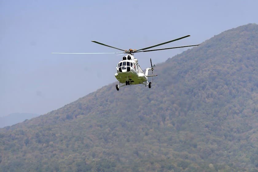 სოფელ ლენჯერში დაკარგული არასრულწლოვნის საძიებო სამუშაოებში ვერტმფრენი ჩაერთო