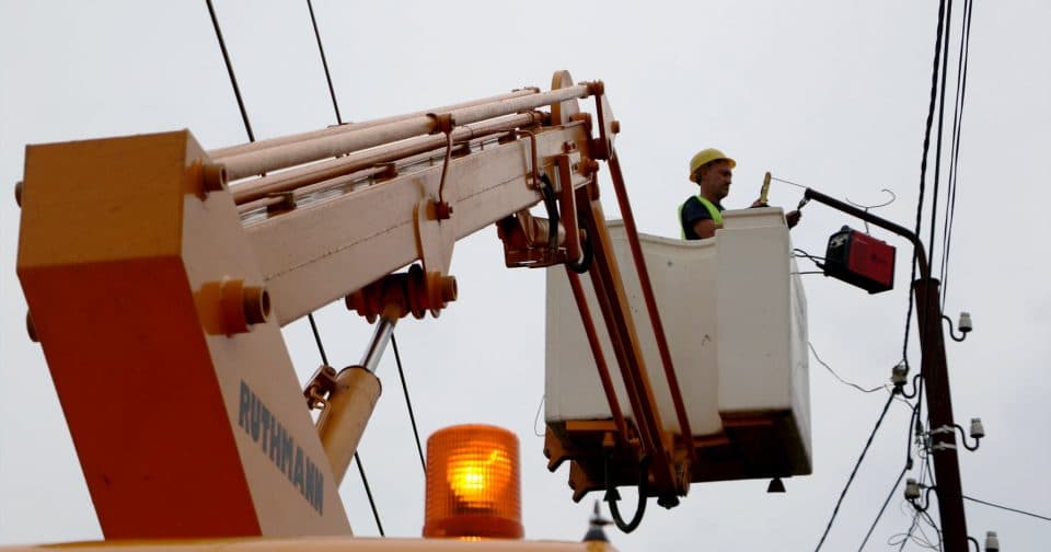 სენაკში, გარე განათების ქსელის მოწყობის სამუშაოები გრძელდება