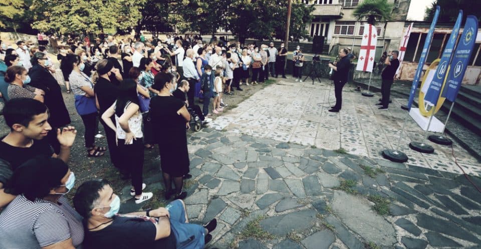 ირაკლი ჩიქოვანი მოსახლეობას ნარაზენსა და შამადელაში შეხვდა