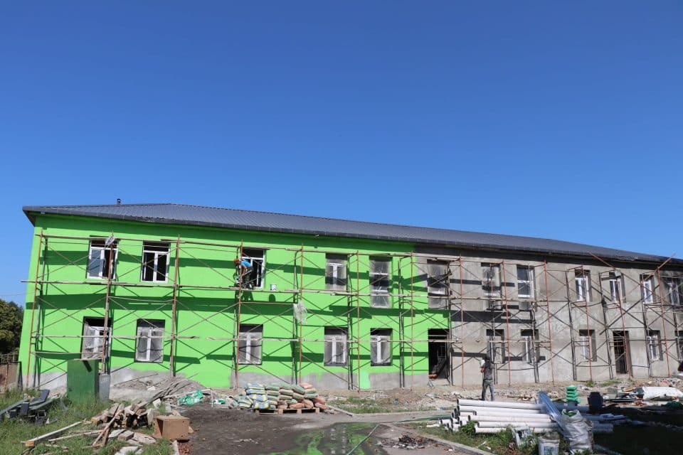 შუა ხორგის ადმინისტრაციულ ერთეულში 60 ბავშვზე გათვლილი საბავშვო ბაღის მშენებლობა მიმდინარეობს