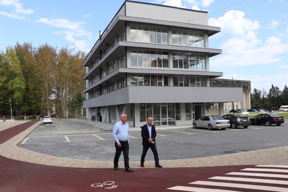 ხობში დადიანის ქუჩაზე მდებარე შენობის რეაბილიტაცია დასრულდა