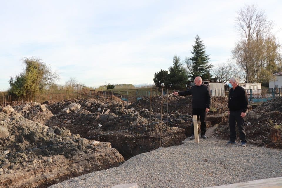 პირველი ხორგის ადმინისტრაციულ ერთეულში საბავშვო ბაღის მშენებლობა დაიწყო