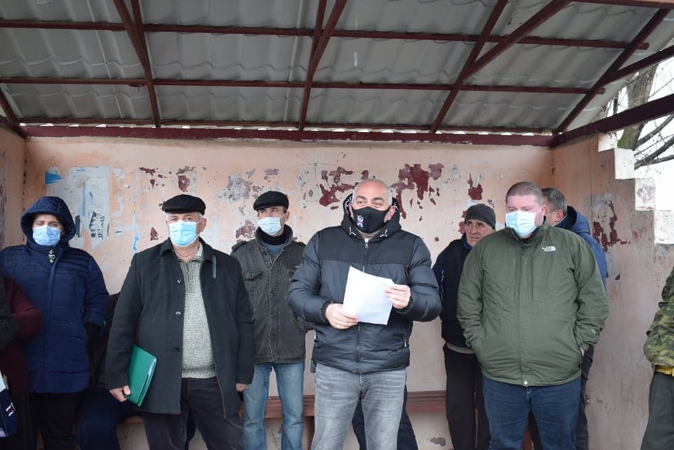 წალენჯიხის სოფლებში მოსახლეობასთან შეხვედრები გრძელდება