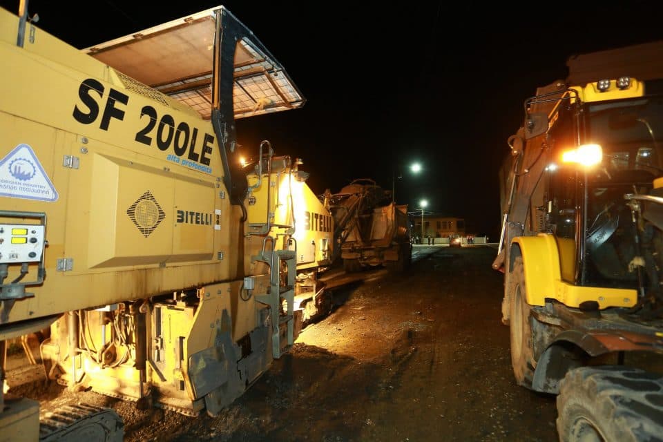 ზუგდიდში კოსტავას ქუჩის რეაბილიტაცია დაიწყო