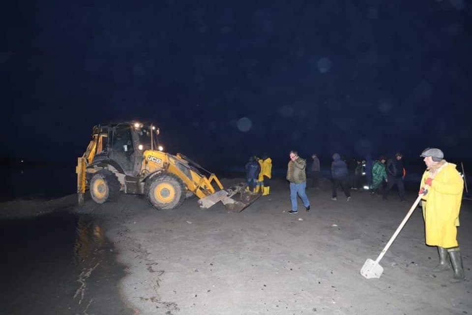 ანაკლიაში წყალდიდობის შედეგად დაზარალებული ოჯახების რაოდენობა 15-დე გაიზარდა