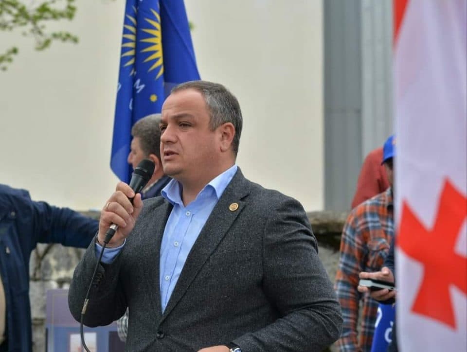 ედიშერ თოლორაია “ქართული ოცნების” ზუგდიდის საოლქო ორგანიზაციის თავჯდომარედ დაინიშნა