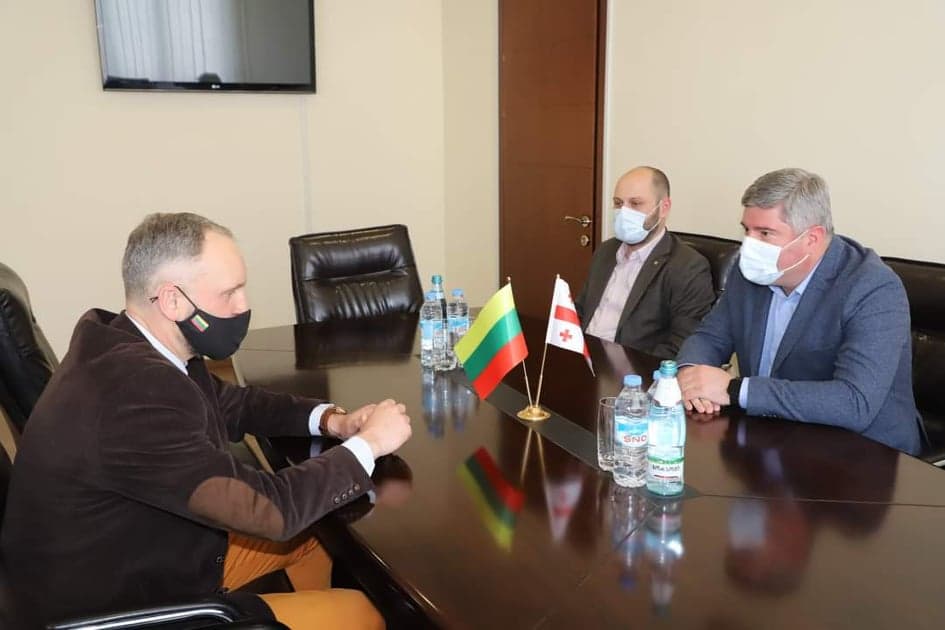 ზუგდიდის მერიაში ლიეტუვის რესპუბლიკის ელჩს უმასპინძლეს
