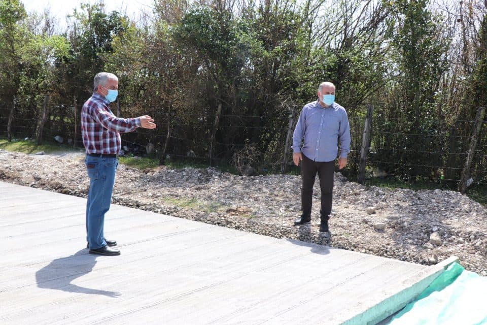 ხამისკურში გზების რეაბილიტაცია მიმდინარეობს