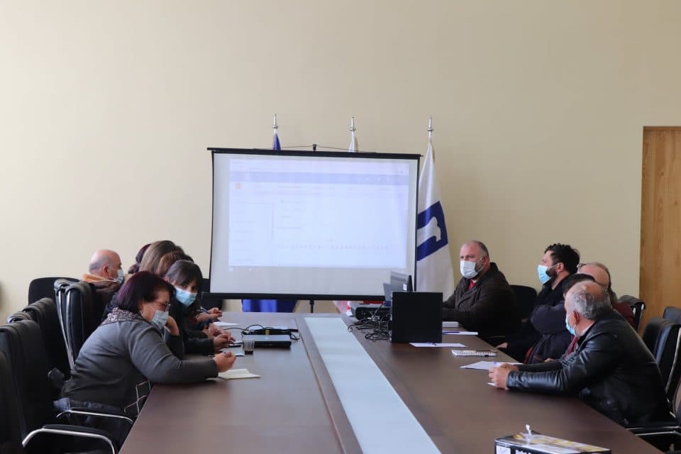 ხობში მერის წარმომადგენლებს ტრენინგი ჩაუტარდათ