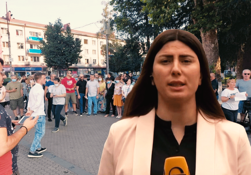 ზუგდიდში “იმედის” ჟურნალისტს “ნაციონალური მოძრაობის” აქტივისტი თავს დაესხა