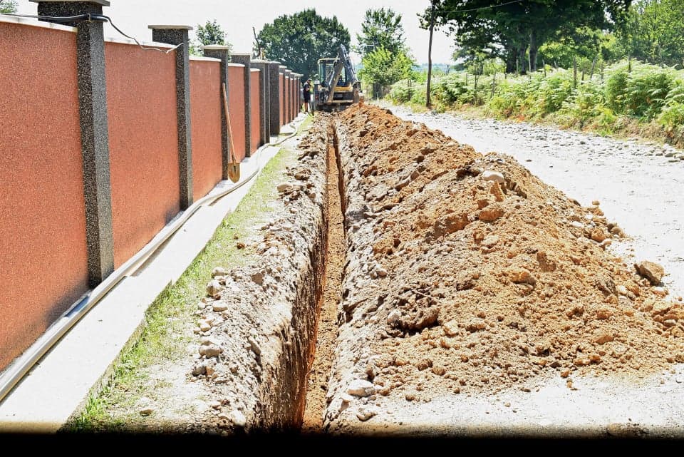 წალენჯიხის მუნიციპალიტეტის სოფელ ეწერში გაზიფიცირების სამუშაოები აქტიურად მიმდინარეობს