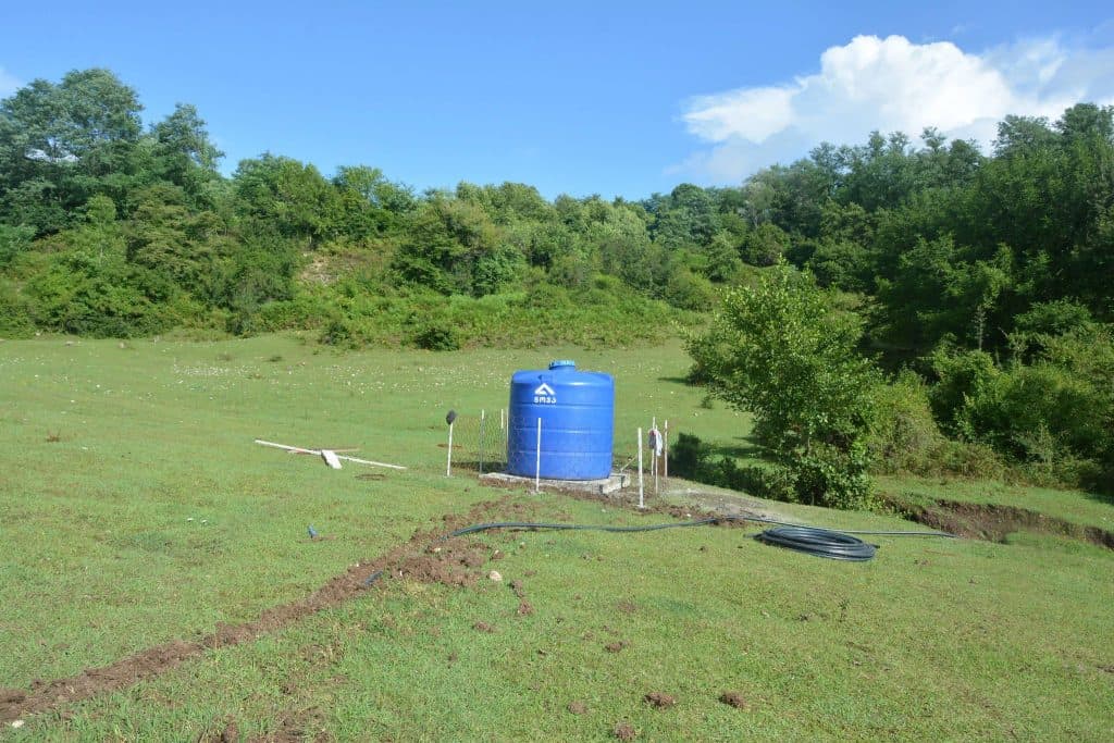 ქალაქ ჩხოროწყუში წყლის სისტემის მოწყობა მიმდინარეობს - image 2