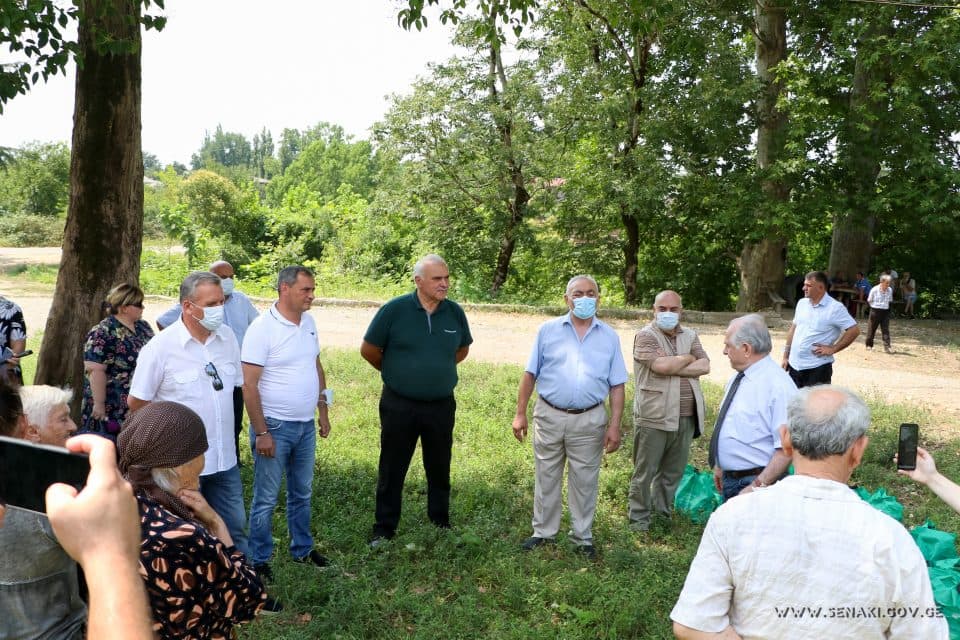 საქველმოქმედო აქცია სენაკში მცხოვრები განსაკუთრებული საჭიროების მქონე 65 დევნილი ოჯახისთვის