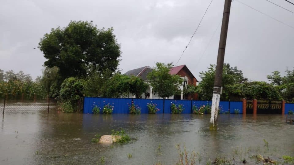 ძლიერმა წვიმამ ხობის მუნიციპალიტეტი დააზარალა (ფოტორეპორტაჟი)