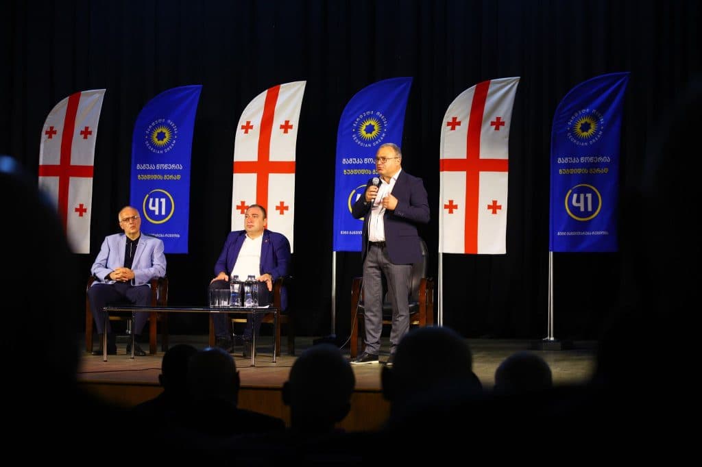 მამუკა წოწერია სხვადასხვა სფეროს წარმომადგენლებს მოსწავლე-ახალგაზრდობის სასახლეში შეხვდა - image 3