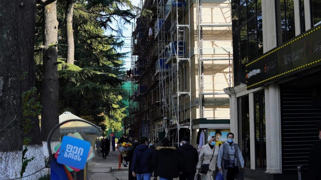 სამეგრელოს-ზემო სვანეთის რეგიონში პროგრამა ,,განახლებული რეგიონების“ ფარგლებში მიმდინარე ინფრასტრუქტურული პროექტები აქტიურ ფაზაშია - image 3