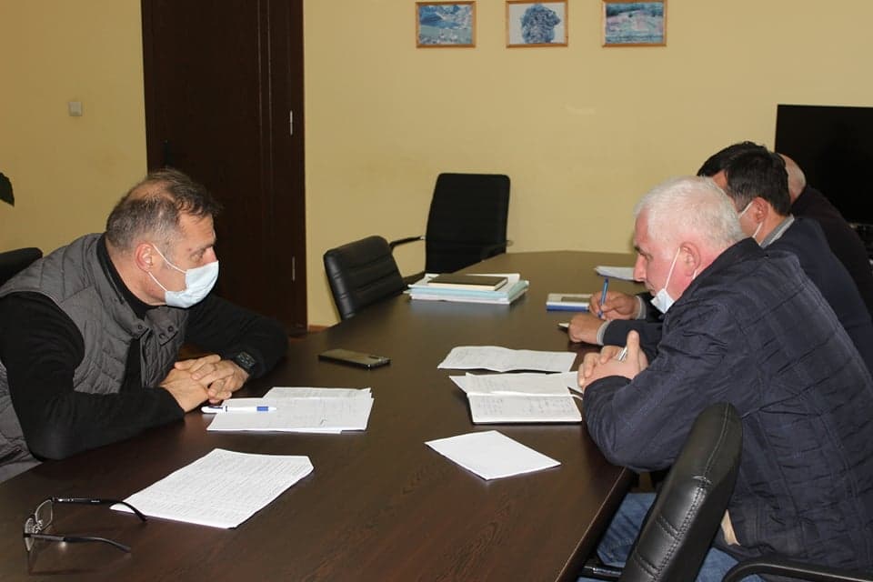 წალენჯიხის მუნიციპალიტეტის მერმა სამუშაო შეხვედრები გამართა