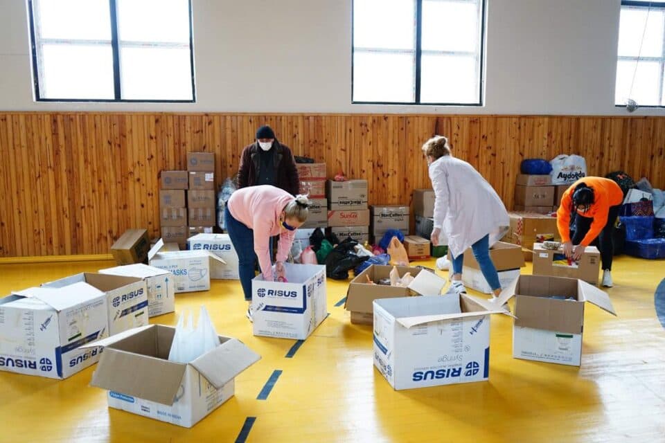 ფოთში დამეგობრებული უკრაინელი ქალაქების მოსახლეობისთვის, ჰუმანიტარული ტვირთის შეგროვება მიმდინარეობს