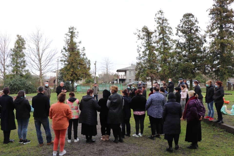 „სოფლის მხარდაჭერის პროგრამით“ დასაფინანსებელი პროექტების შერჩევა ხობის სოფლებში