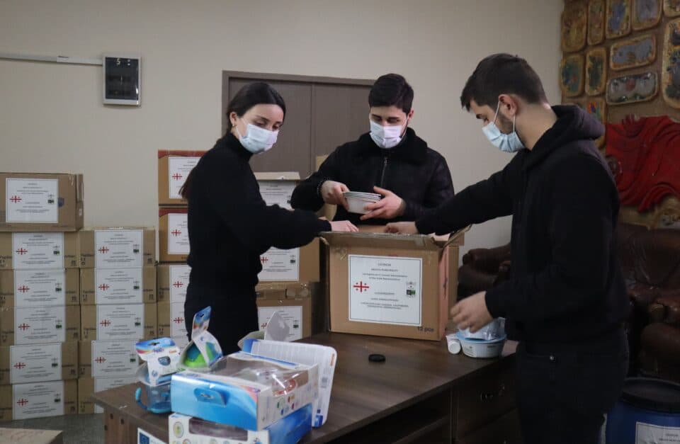 აბაშაში უკრაინაში მეორე ეტაპზე გასაგზავნი ტვირთი მზადდება