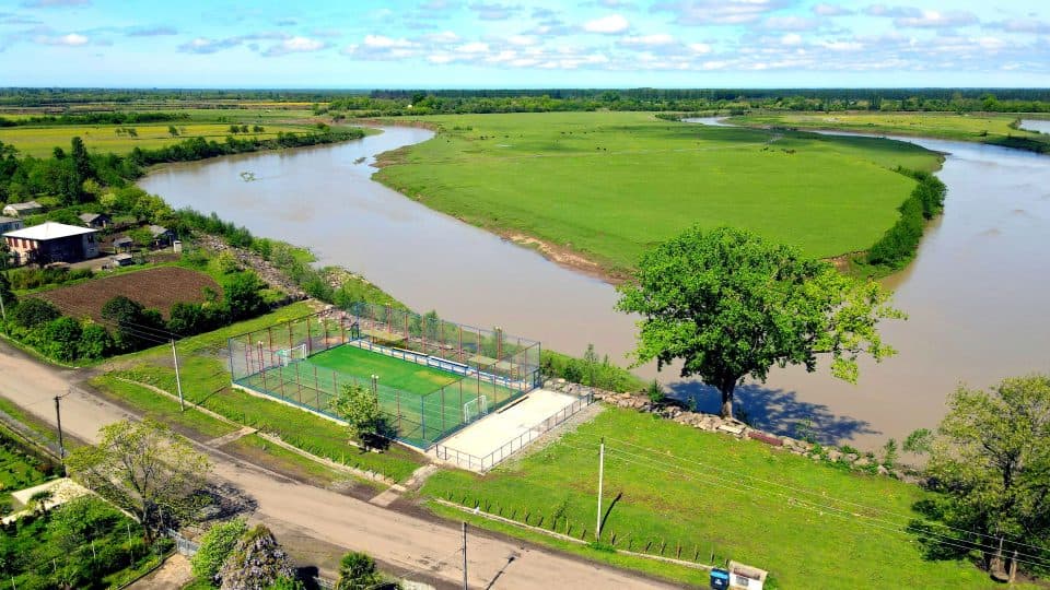 გურიფულის ადმინისტრაციული ერთეულის სოფელ მეორე გურიფულში მინი სპორტული მოედნის მშენებლობა დასრულდა