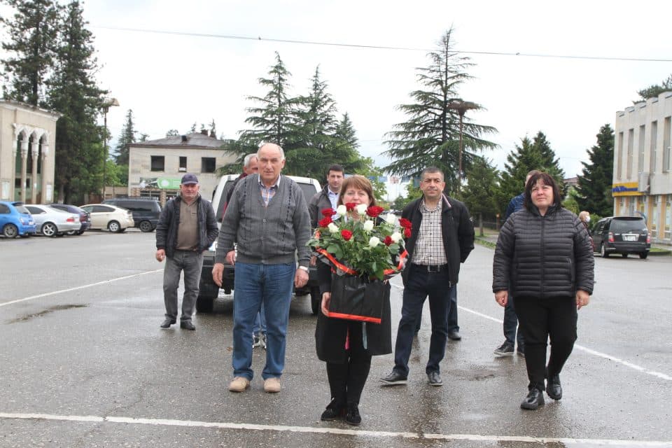 ფაშიზმზე გამარჯვების 77-ე წლისთავი აღნიშნეს ჩხოროწყუში