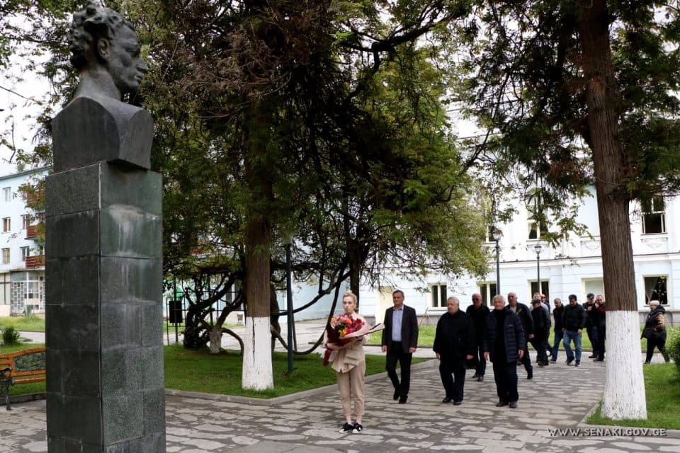 სენაკში ფაშიზმზე გამარჯვების 77-ე წლისთავი აღინიშნა