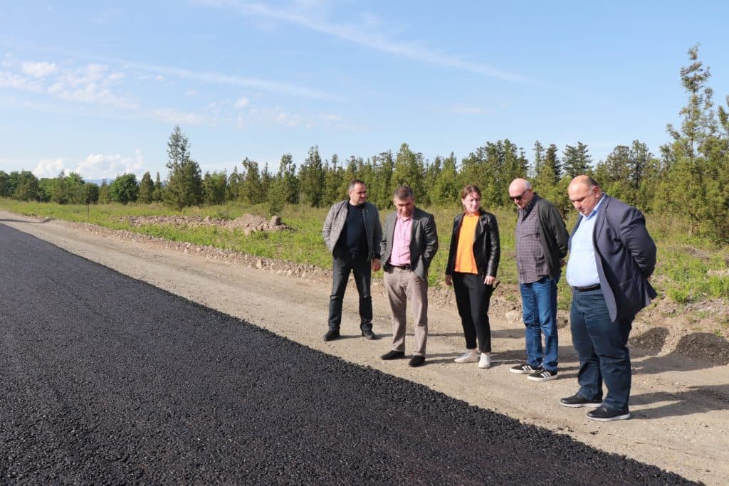 საჯიჯაოში გზის რეაბილიტაცია მიმდინარეობს - image 2