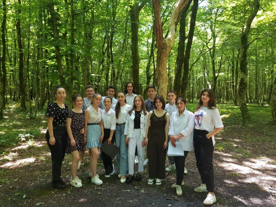 პროექტ ”მე ახალგაზრდა ლიდერი“-ს ფინალური ტური აბაშაში