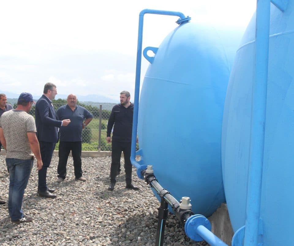 სოფელ ლეწურწუმეში წყალმომარაგების სისტემა მოეწყო