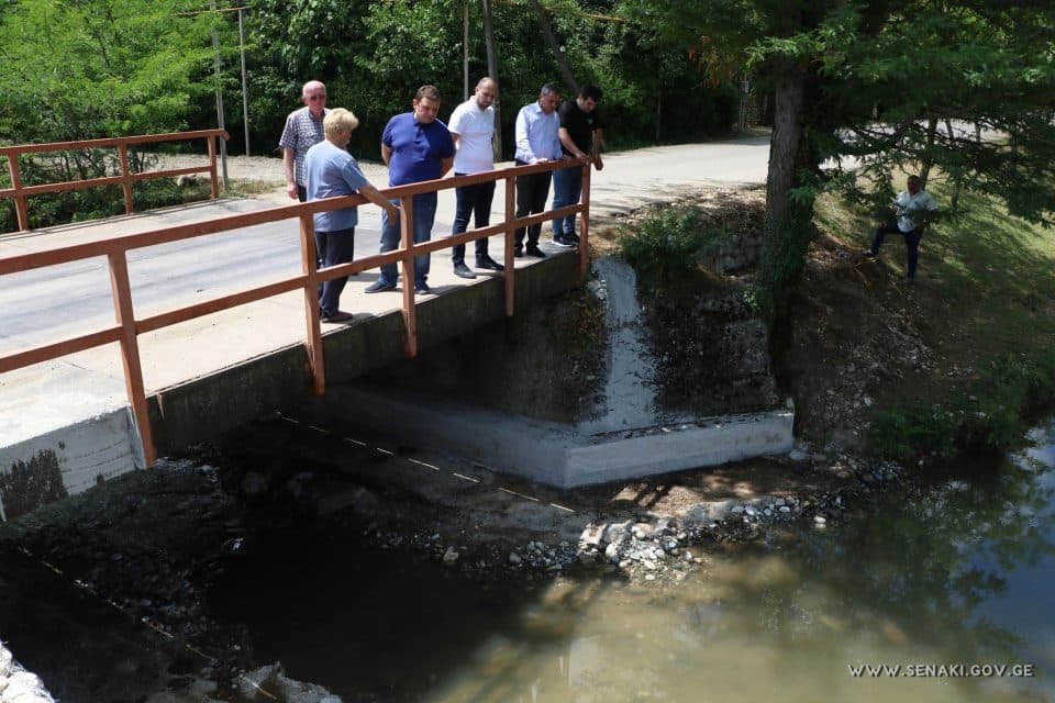 სენაკის მერი საარჩაიოს უბანში მიმდინარე ინფრასტრუქტურულ პროექტს გაეცნო