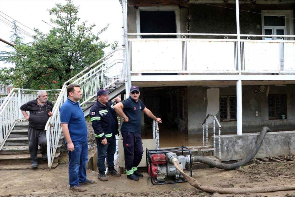 სენაკის მუნიციპალიტეტში სტიქიის სალიკვიდაციო სამუშაოები აქტიურად მიმდინარეობს