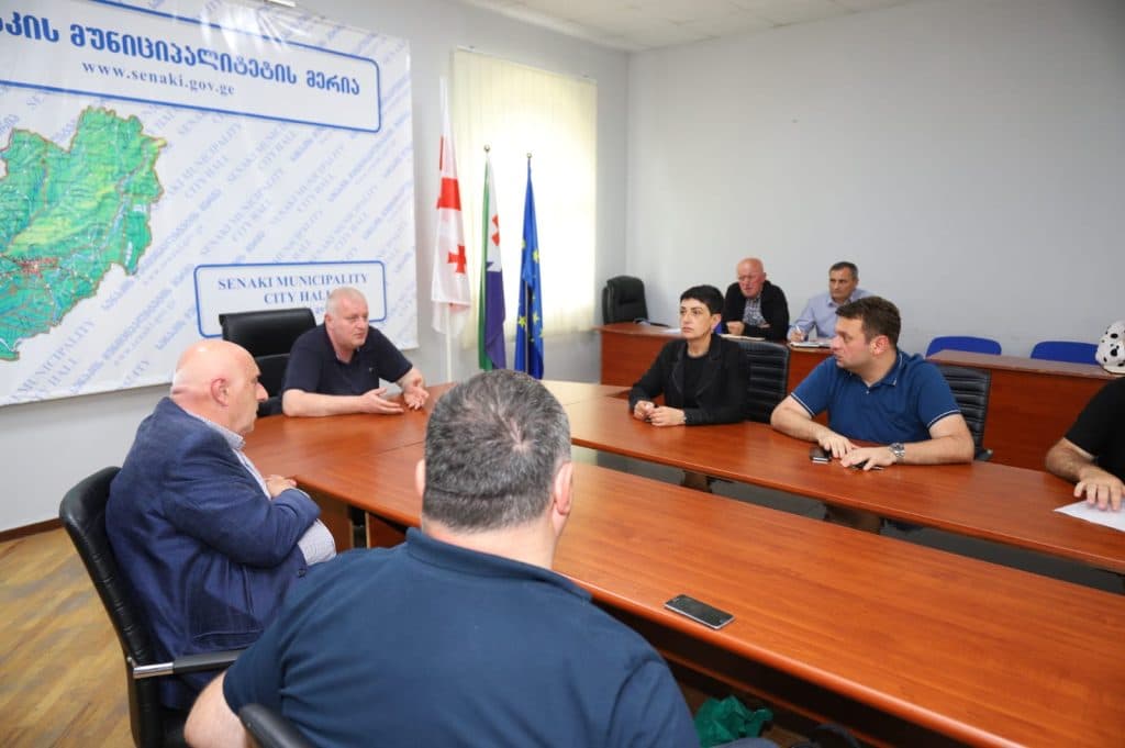 სენაკში სტიქიის სალიკვიდაციო სამუშაოები მიმდინარეობს - image 3