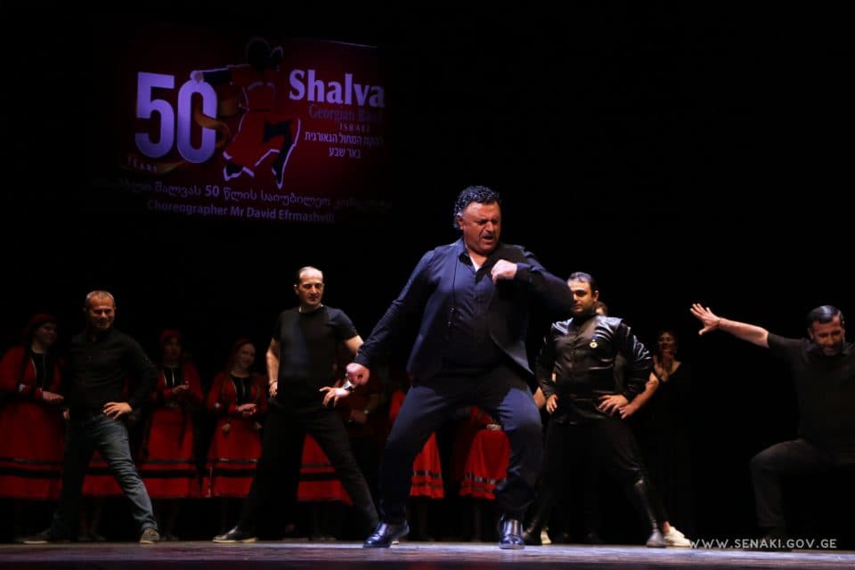 სენაკში, ისრაელში მოღვაწე ქორეოგრაფიული ანსამბლის ,,შალვას“ საიუბილეო კონცერტი გაიმართა