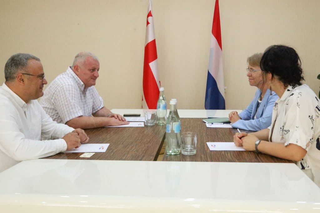 სამეგრელო-ზემო სვანეთის სახელმწიფო რწმუნებული და ზუგდიდის მერი ნიდერლანდების ელჩს შეხვდნენ - image 2