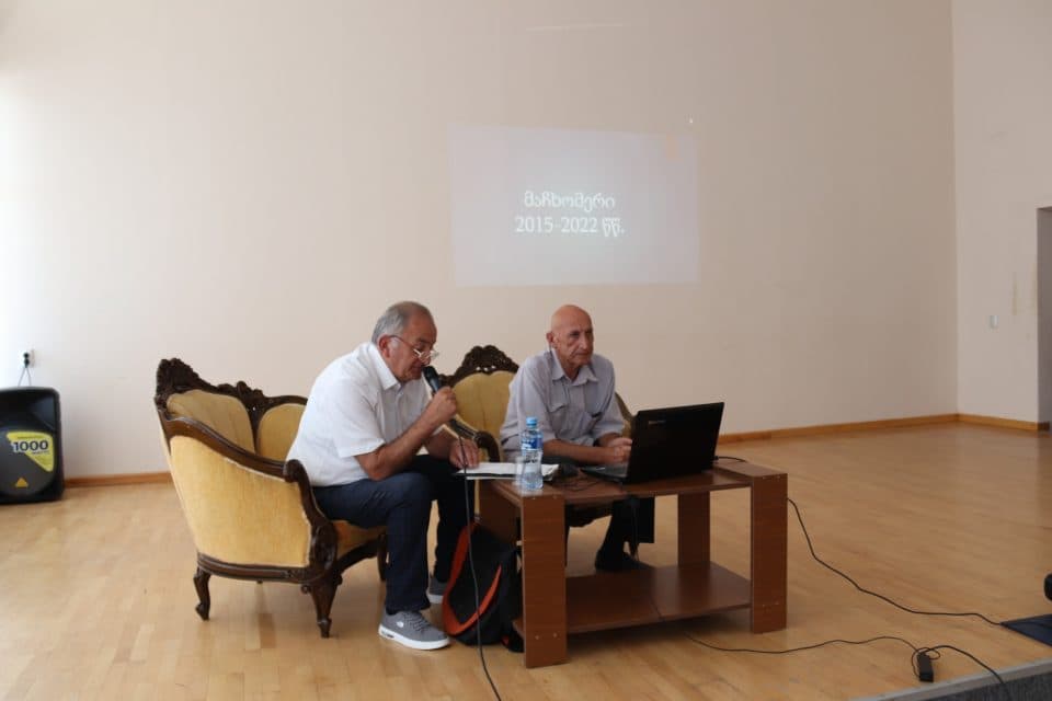 ხობში, ,,მაჩხომერის’’ მთაზე ჩატარებული არქეოლოგიური გათხრების შედეგების შესახებ მოხსენება მოისმინეს