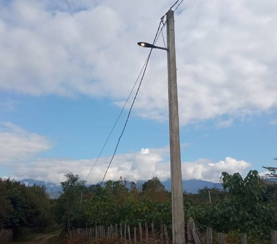 სოფლის მხარდაჭერის პროგრამის ფარგლებში ნაკუფუში გარეგანათების სამუშაოები დასრულდა