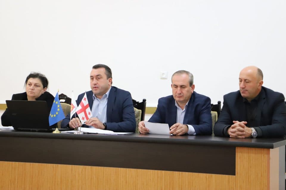 მარტვილის მერმა საქმიანობის ანგარიში წარადგინა