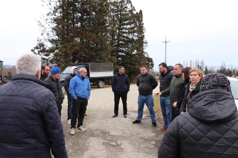 ხობის მუნიციპალიტეტის სოფლებში დასახლების კრებები გაიმართა